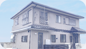 シェアハウス型住居の外観